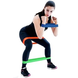 Pilates Squat Aerobik Direnç Lastiği 5 Li Paket