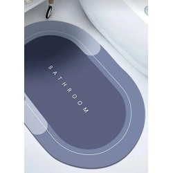 Süper Su Emici Kaymaz Tabanlı Banyo Paspası ( 40x60 )cm