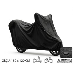 Motosiklet Ve Scooter Koruma Brandası – Su Ve Toz Geçirmez 180x120 Cm