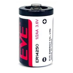 Eve Er14250 1/2aa Size 3.6v 1200 Mah Şarjsız Li-socl2 Lithium Pil