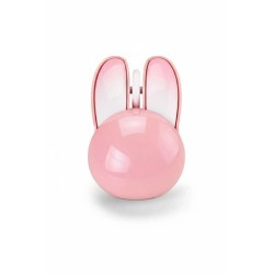 Tavşan Figürlü Kablosuz Mouse Pil Dahil Etiket Hediyeli Pembe
