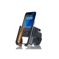 Gidon Bağlantılı Bisiklet Motosiklet İçin Esnek Abs 4-7.8″ İnç Telefon Tutucu 360° Dönebilen Tasarım