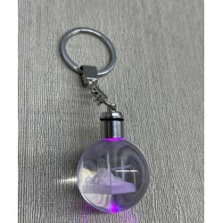 Ledli Sultanahmet Tasarımı Kristal Anahtarlık Alk3804