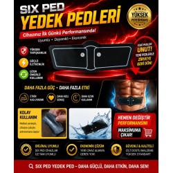 Six Ped Yedek Pedleri İle Cihazınızı Yenileyin, Antrenman Gücünü Artırın.