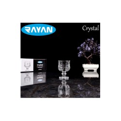 Rayan Crystal 6'lı Kahve Yanı Bardak mudanis