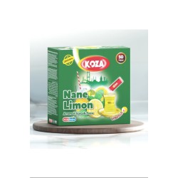 Koza Tek İçimlik Nane Limon Aromalı Toz İçecek 50'li mudanis
