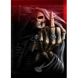 3 Boyutlu Resim  3 Farklı Resim Değişenli Halloween İskelet Tablosu 30x40 Cm