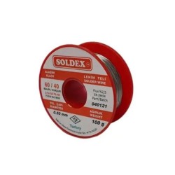 60/40 Lehim Teli 100 Gr 0,50 Mm (sn:60 / Pb:40)