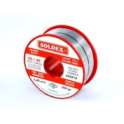60-40 Lehim Teli 200 Gr 1,6 Mm - Sn:60 / Pb:40
