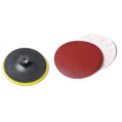 Cırtlı Disk Altı 180mm - Yedek Zımparalı