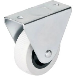 105 - 50 Mm Sabit Gri Pvc Teker 4 Adet
