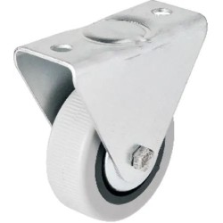 106 - 50 Mm Sabit Kapaklı Gri Pvc Teker
