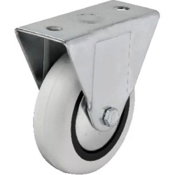 355 - 75x25 Mm Pvc Makaralı Sabit Teker 4 Adet