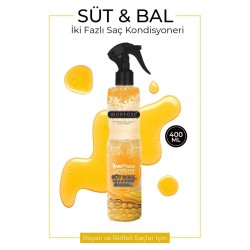 Çift Fazlı Süt & Bal Kondisyoner Fön Suyu 400 ML - mrfs
