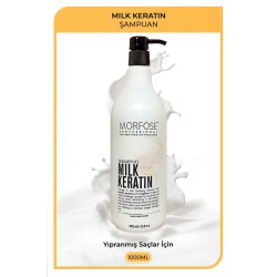 Milk Keratin Şampuan 1000 ML - Besleyici Koruyucu Etki