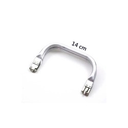 Gizli Metal Çanta Bursu – 14 cm - Metal Çanta Aparatı Çanta Aksesuarı