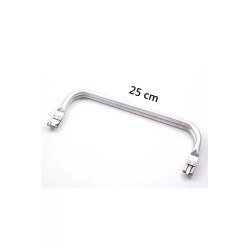 Gizli Metal Çanta Bursu – 25 cm - Metal Çanta Aparatı Çanta Aksesuarı