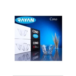 Cono Maria 6'lı Büyük Cam Kase Royaleks-69816